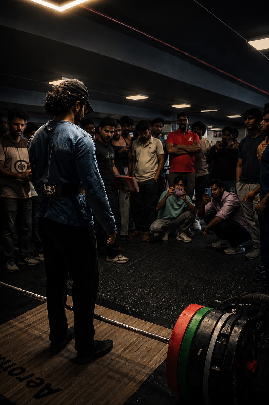 Founder of Simplified Fitness at a deadlift event